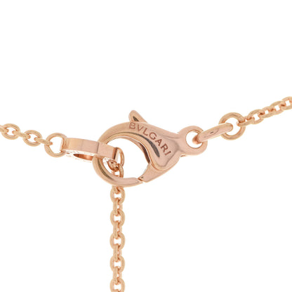 Bulgari 18K Rose Gold White Ceramic B.Zero1 Pendant Necklace 5 of 9