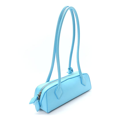 Alaia Shiny Goatskin Small Le Teckel Bag Amazonite 4 of 10