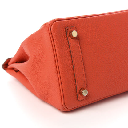 Hermes Togo Birkin 25 Capucine 6 of 11