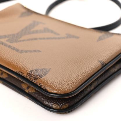 Louis Vuitton Reverse Monogram Giant Double Zip Pochette 9 of 9