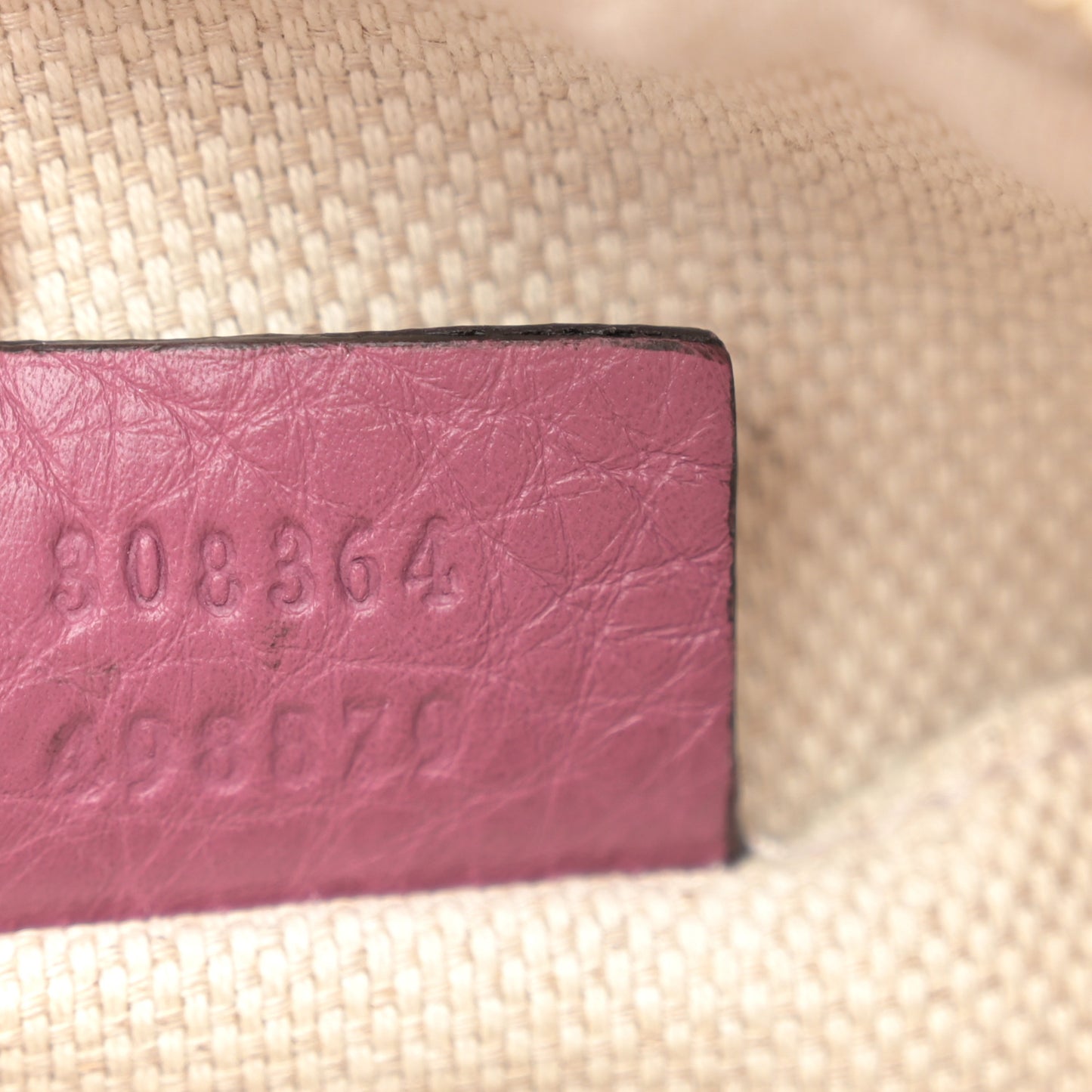 Pebbled Calfskin Small Soho Disco Bag Peonia Flower