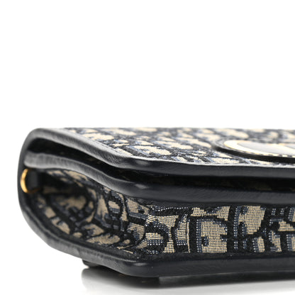Christian Dior Oblique 30 Montaigne 2-In-1 Pouch Blue 7 of 8