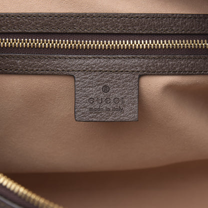Gucci GG Supreme Monogram Web Medium Ophidia Boston Brown 6 of 10