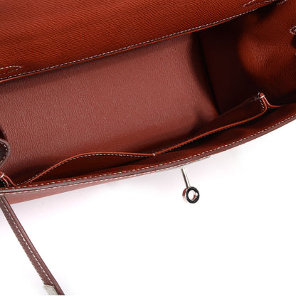 Hermes Epsom Kelly Sellier 32 Brique 6 of 25