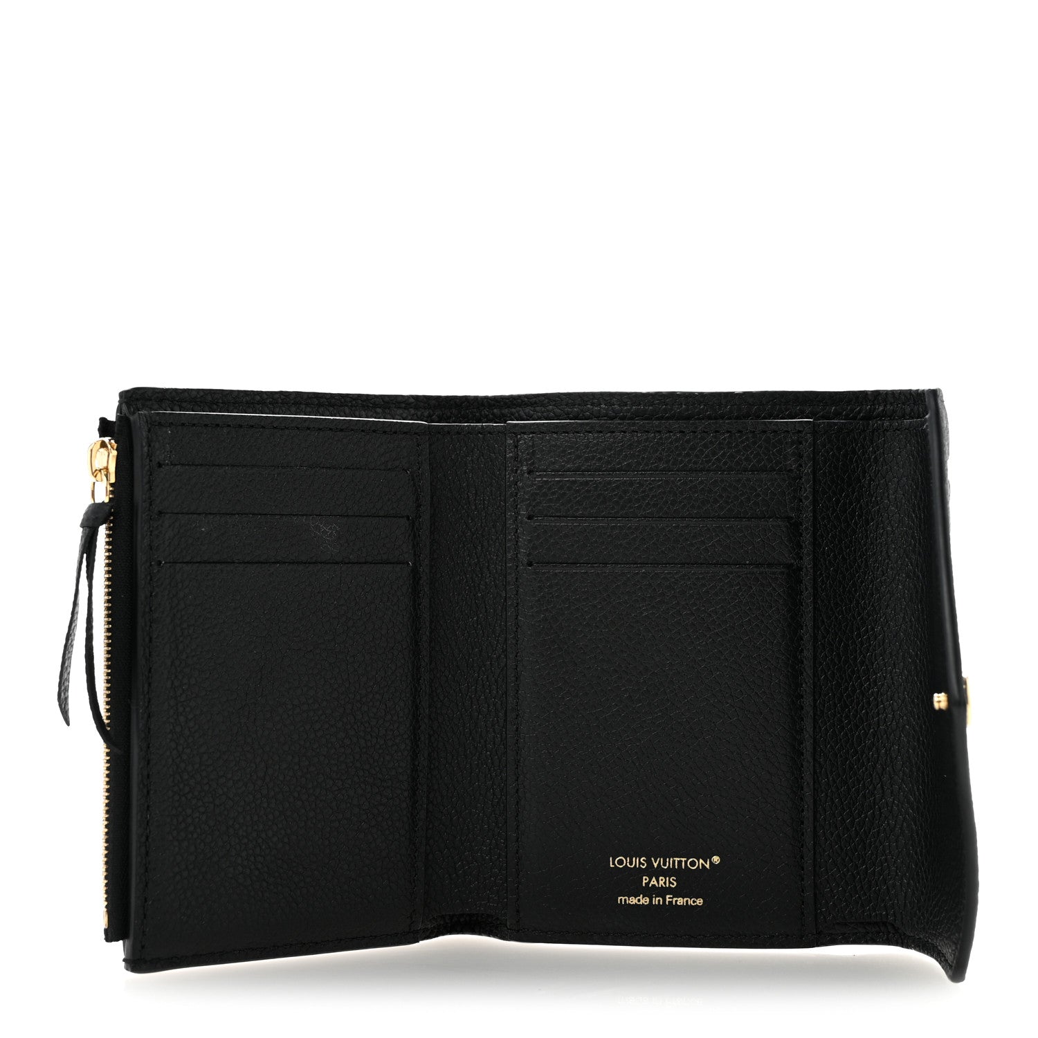 Louis Vuitton Empreinte Victorine Wallet Black 5 of 9