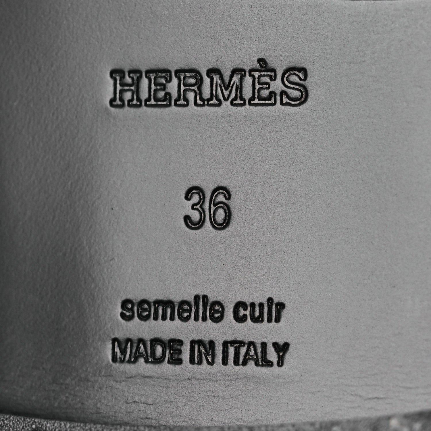 Hermes Calfskin Womens Impact Loafers 36 Naturel 8 of 13