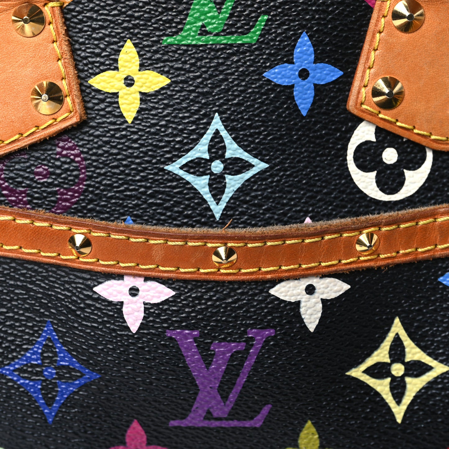 Monogram Multicolor Trouville Black