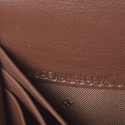 Burberry Derby Calfskin House Check Henley Wallet On Chain Tan 7 of 8