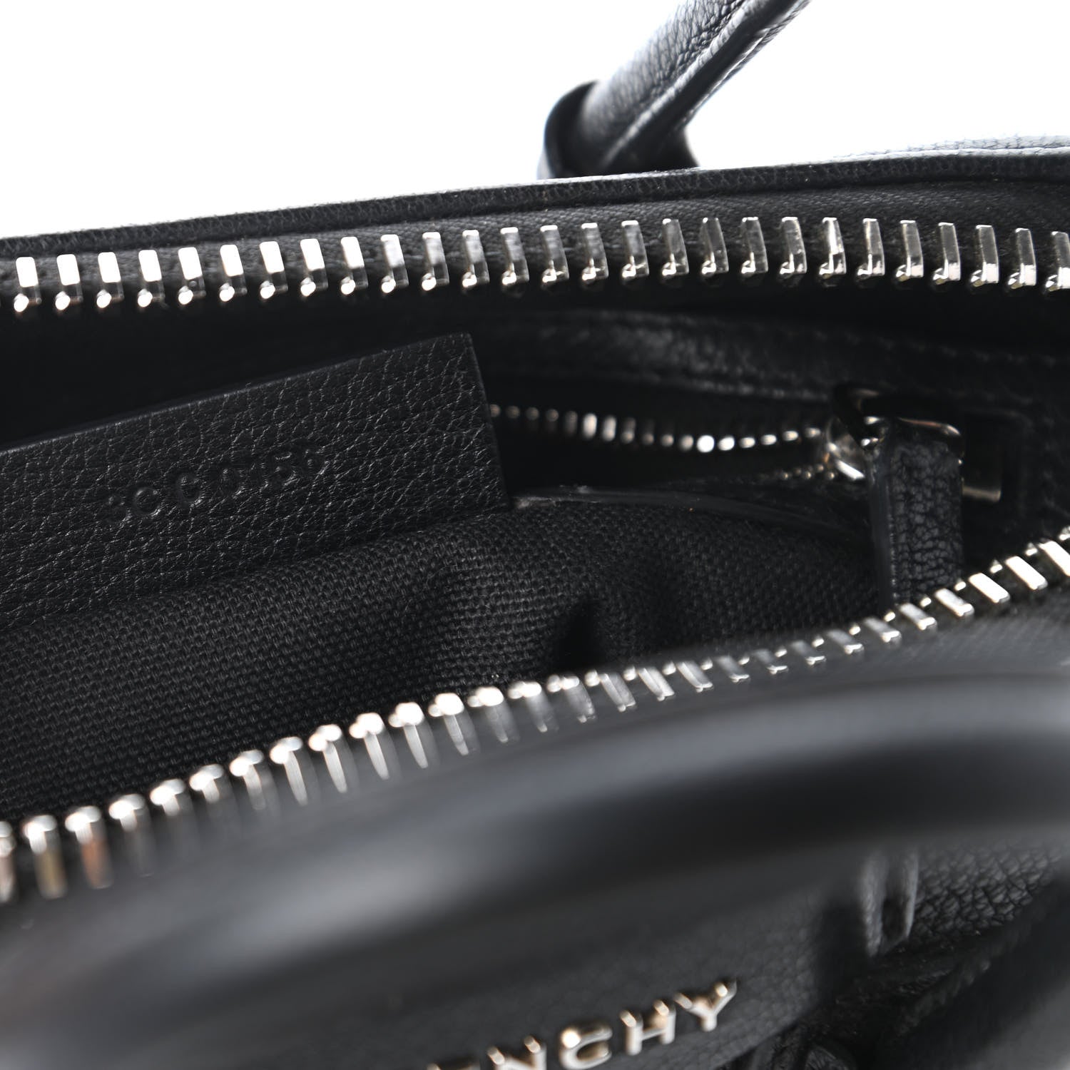 Givenchy Sugar Goatskin Mini Antigona Black 9 of 10