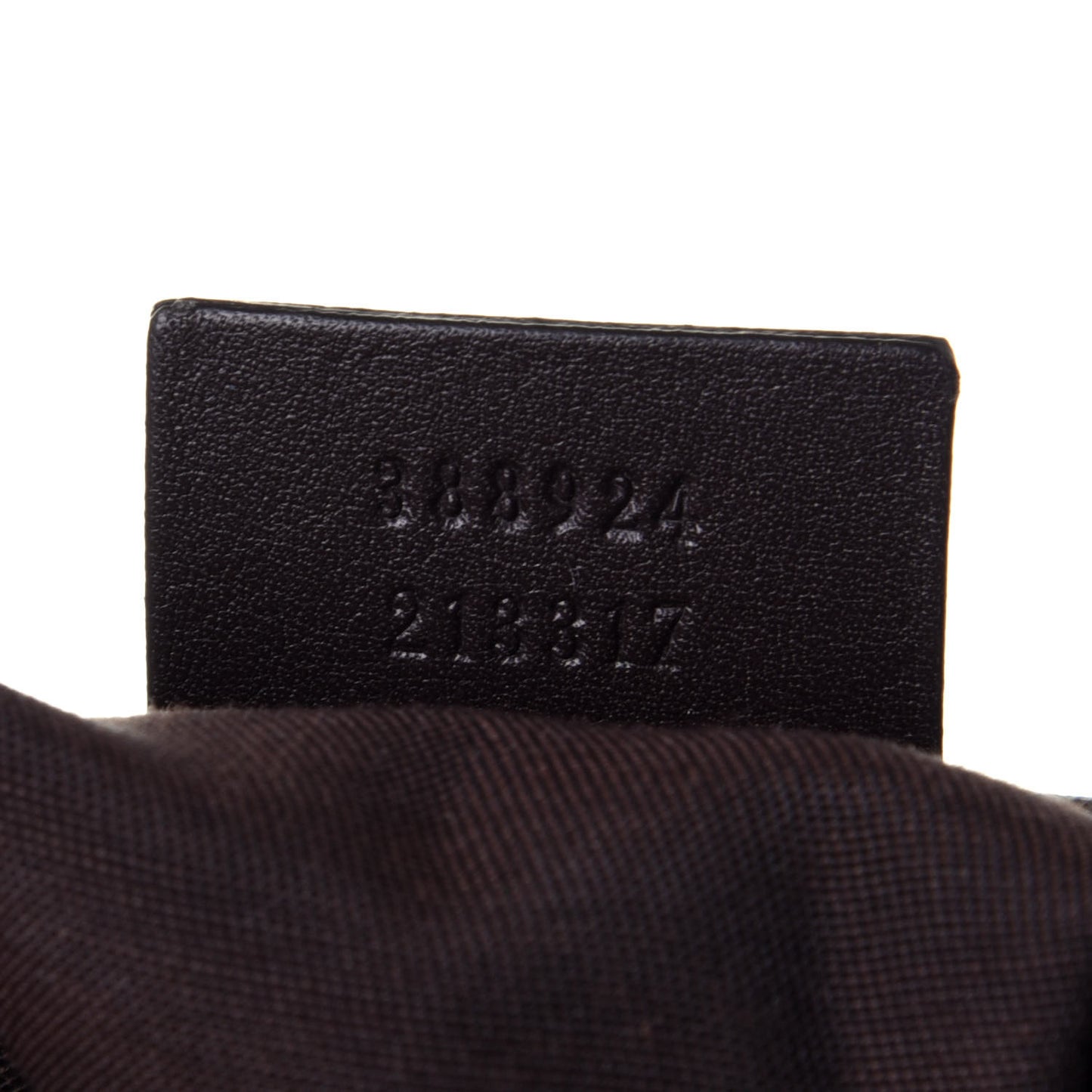 GG Plus Monogram Medium Flat Messenger Bag Dark Brown