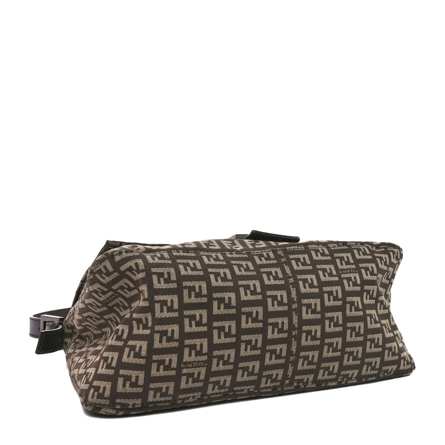 Fendi Zucchino Vitello Mama Baguette Testa di Moro Beige 4 of 10