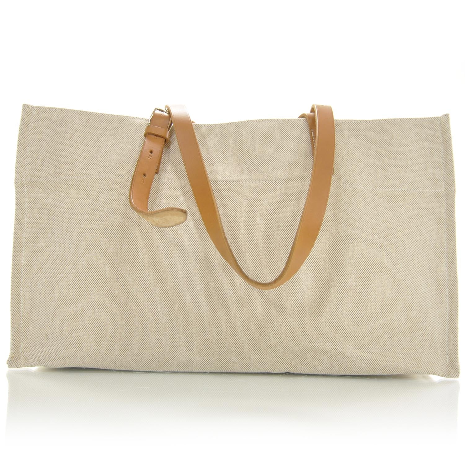 Hermes Toile Shoulder Bag 1 of 7