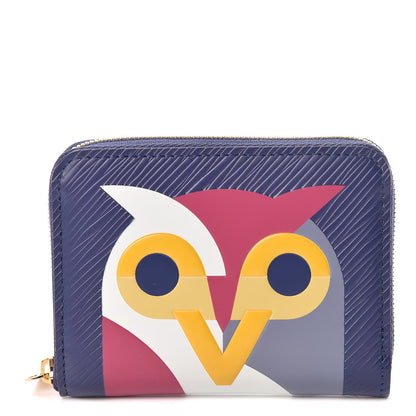 Louis Vuitton Epi Owl Zippy Coin Purse Iris 1 of 7