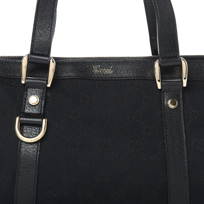 Gucci Monogram Small Abbey Tote Black 8 of 16