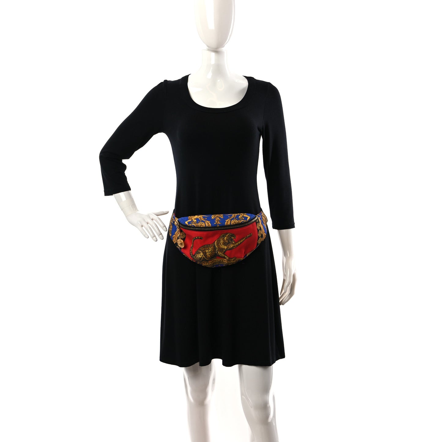 Nylon Medusa Belt Bag Black Multicolor