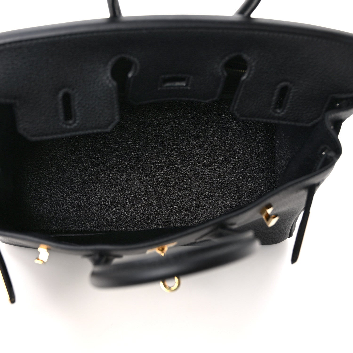 Hermes Togo Birkin 25 Black 5 of 9