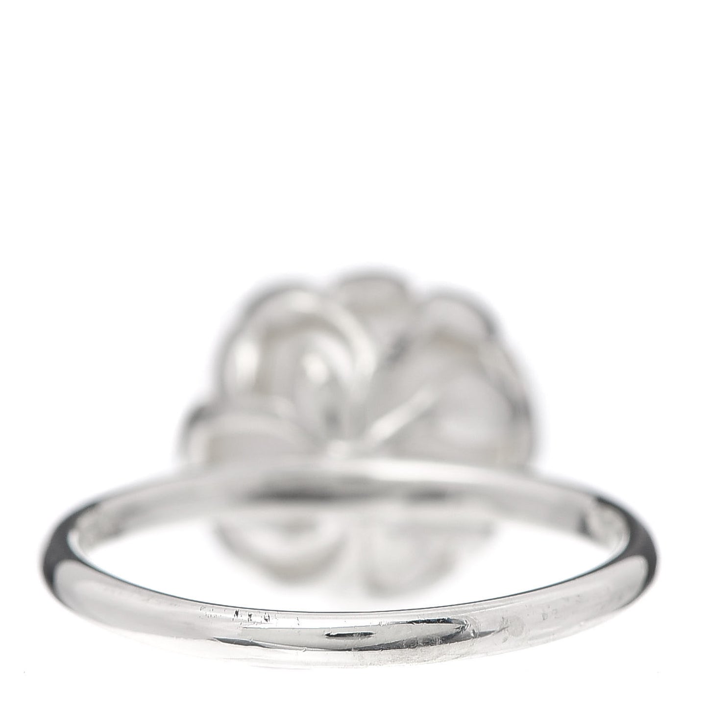 Sterling Silver Freshwater Pearl Paloma Picasso Olive Leaf Ring 50 5.5