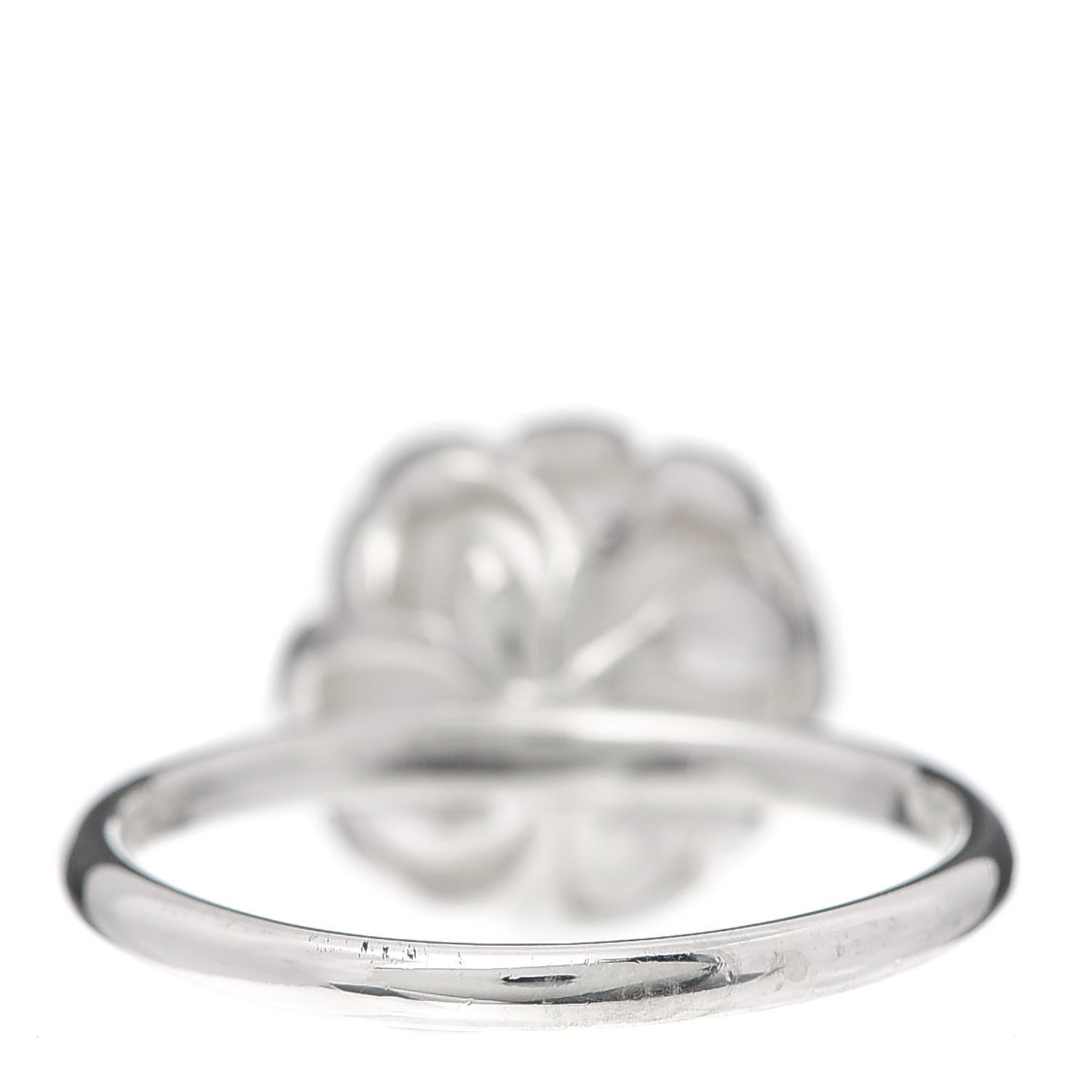Tiffany Sterling Silver Freshwater Pearl Paloma Picasso Olive Leaf Ring 50 5.5 4 of 6
