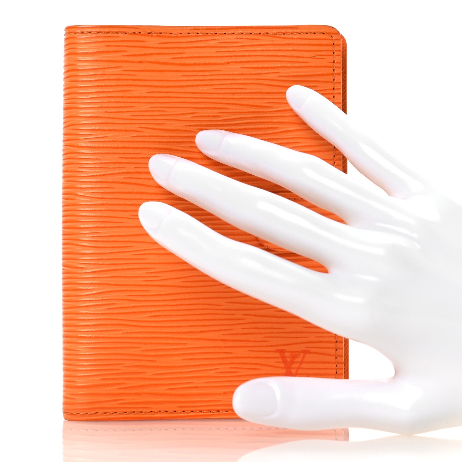 Louis Vuitton Epi Small Ring Agenda Cover Mandarin 2 of 11