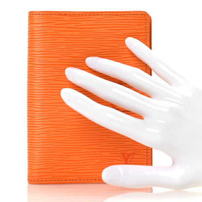 Louis Vuitton Epi Small Ring Agenda Cover Mandarin 2 of 11