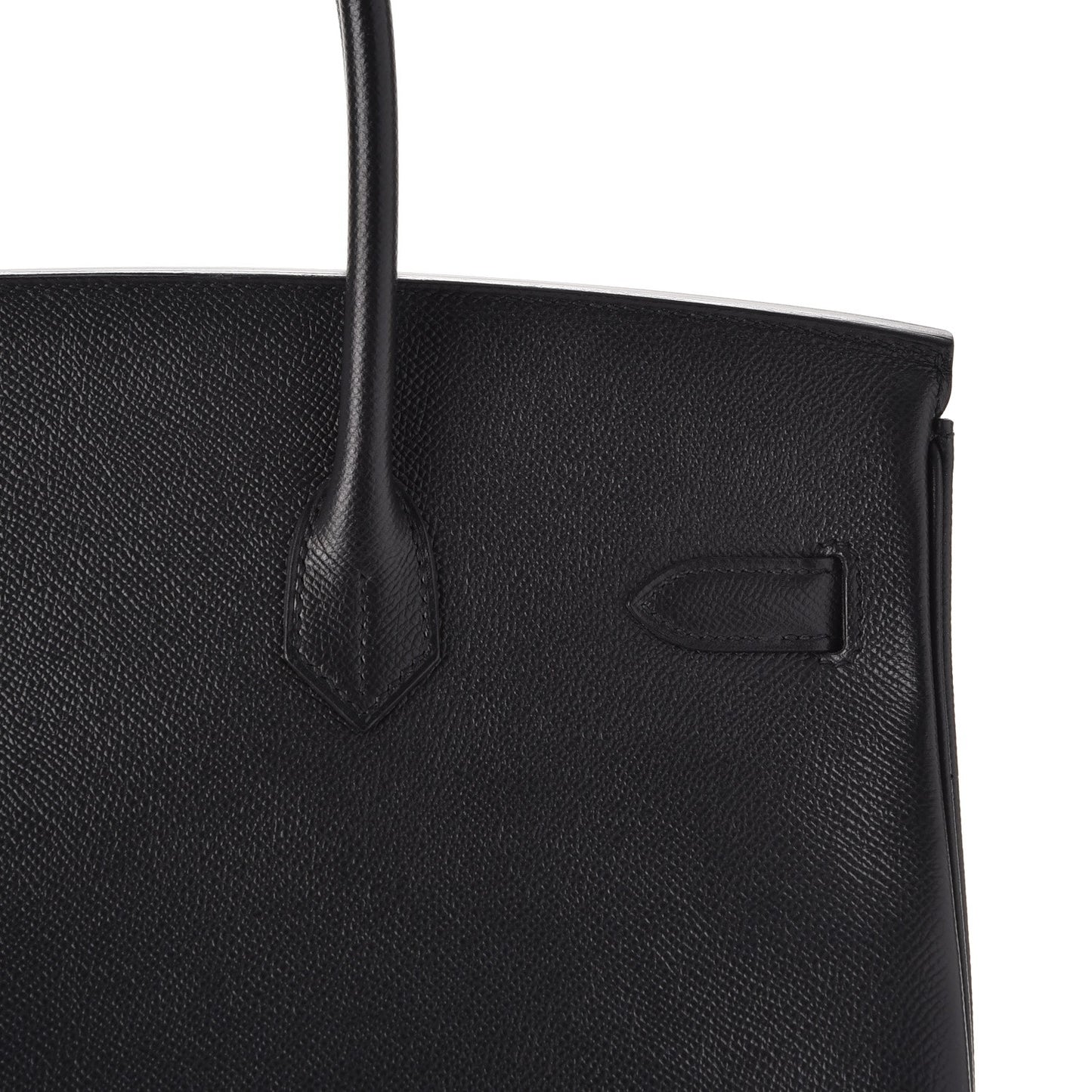 Epsom Birkin 35 Black