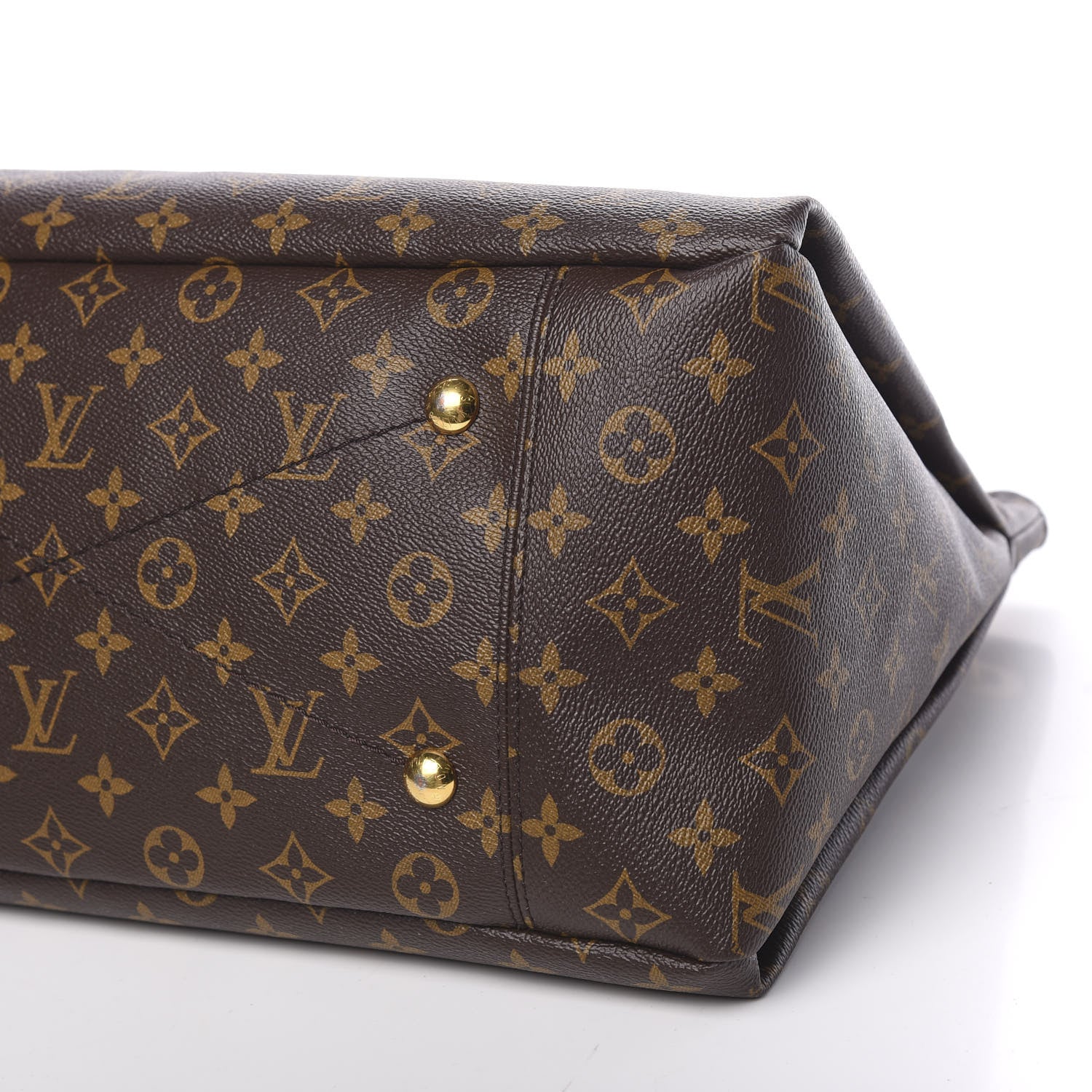 Louis Vuitton Monogram Braided Artsy MM Saphir Imperial Yellow 7 of 8