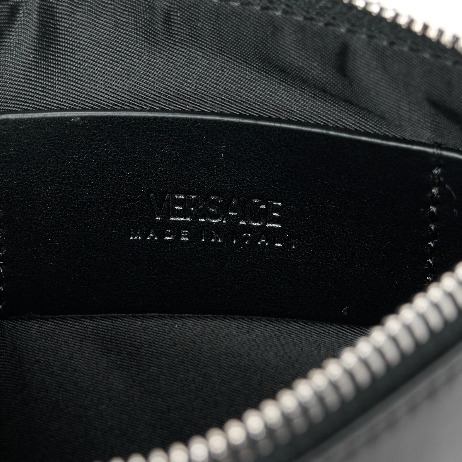 Versace Calfskin Cargo Modular Messenger Bag Black 12 of 22