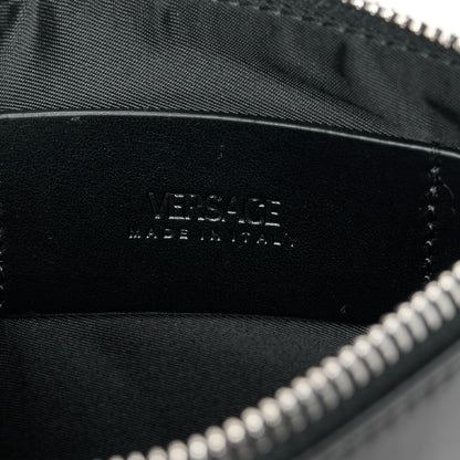 Versace Calfskin Cargo Modular Messenger Bag Black 12 of 22