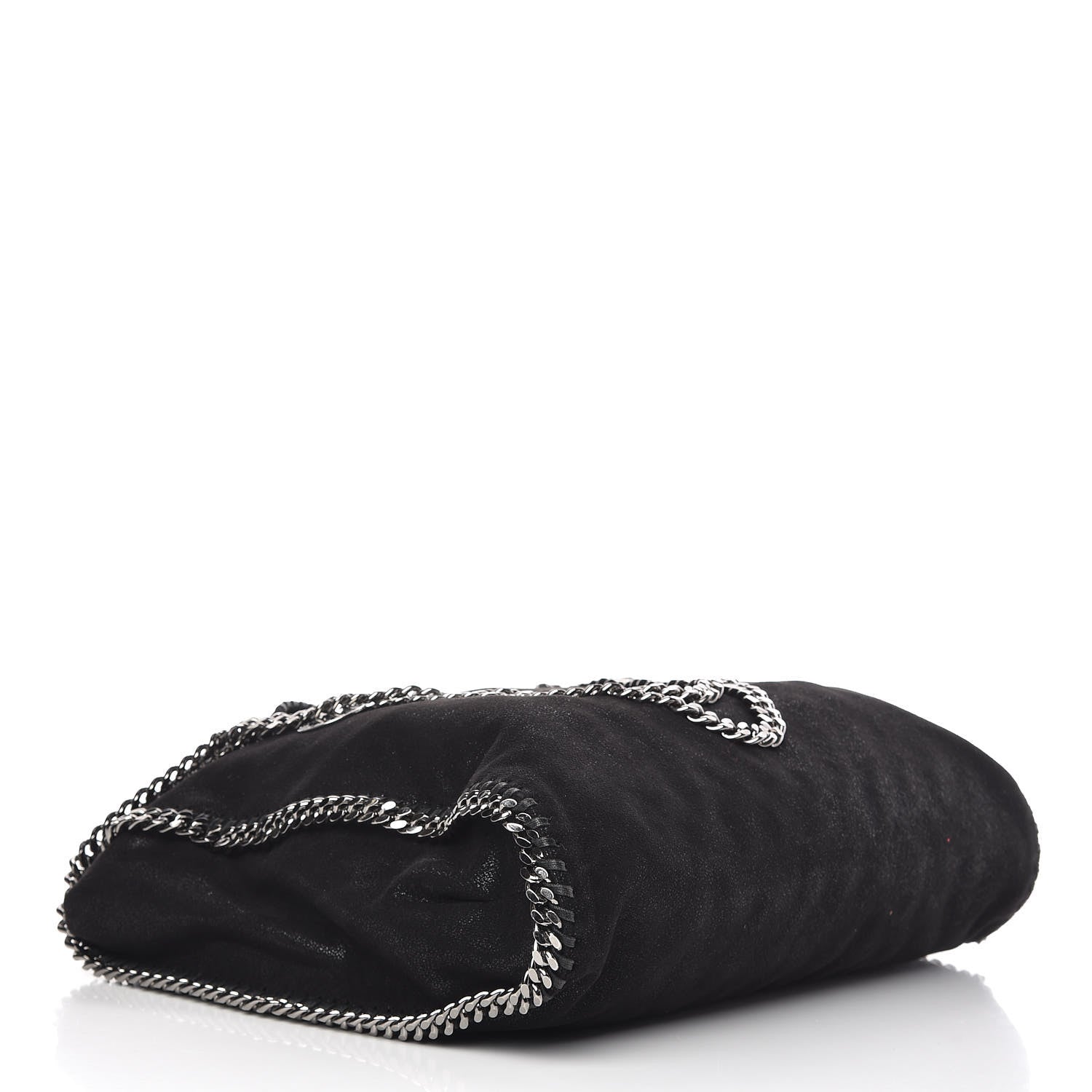 Stella McCartney Shaggy Deer Big Falabella Tote Black 4 of 13