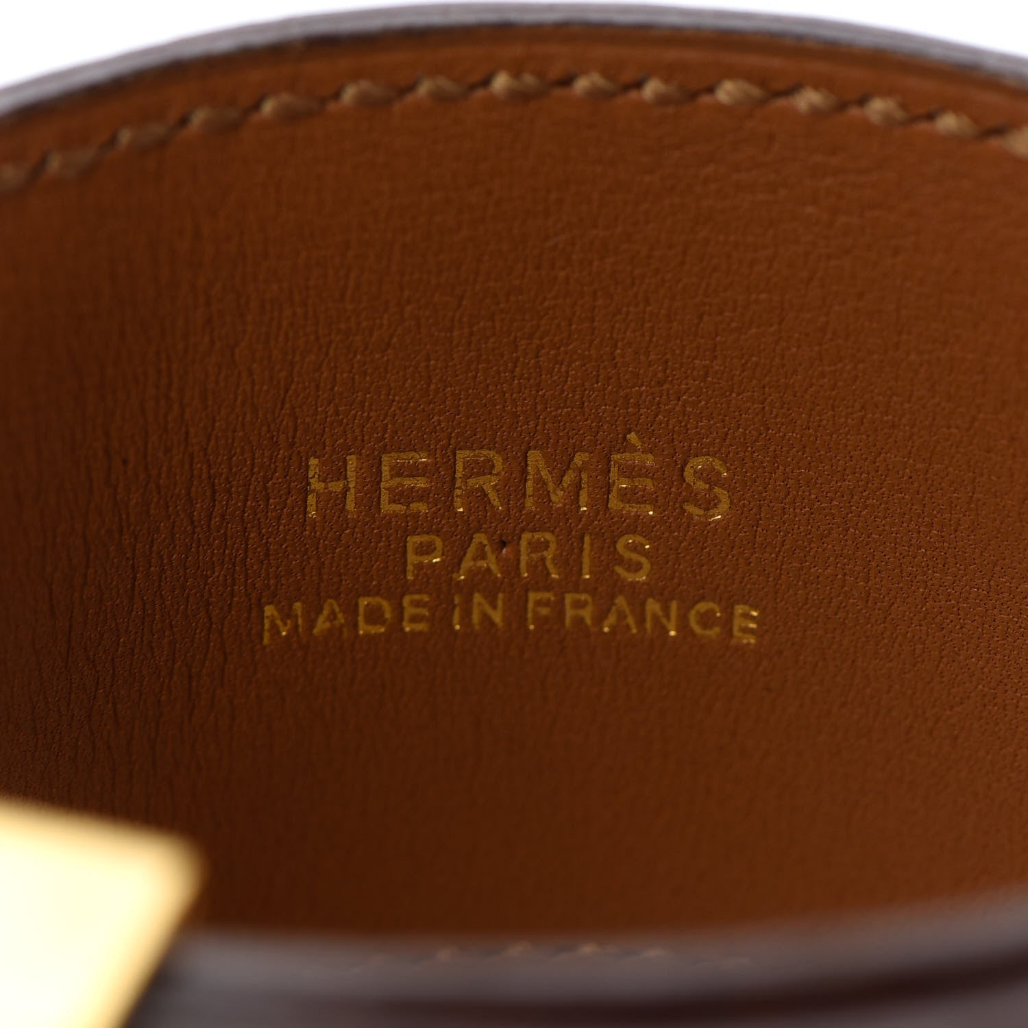 Hermes Shiny Alligator Collier De Chien CDC Miel 4 of 4
