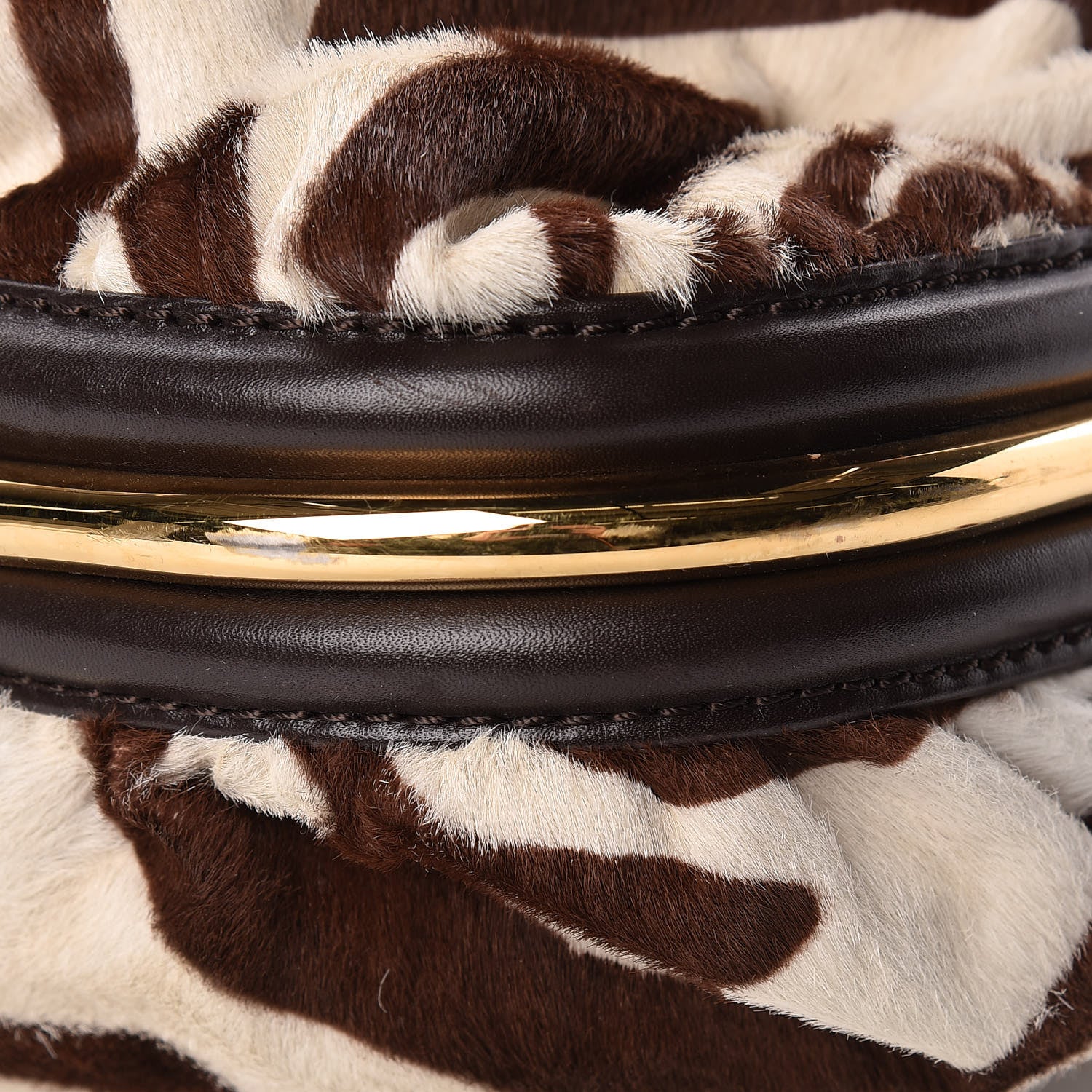 Jimmy Choo Pony Hair Zebra Print Shoulder Bag 9 of 19