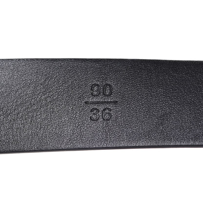 Chanel Calfskin CC Chain Vintage Allure Logo Belt 90 36 Black 5 of 6