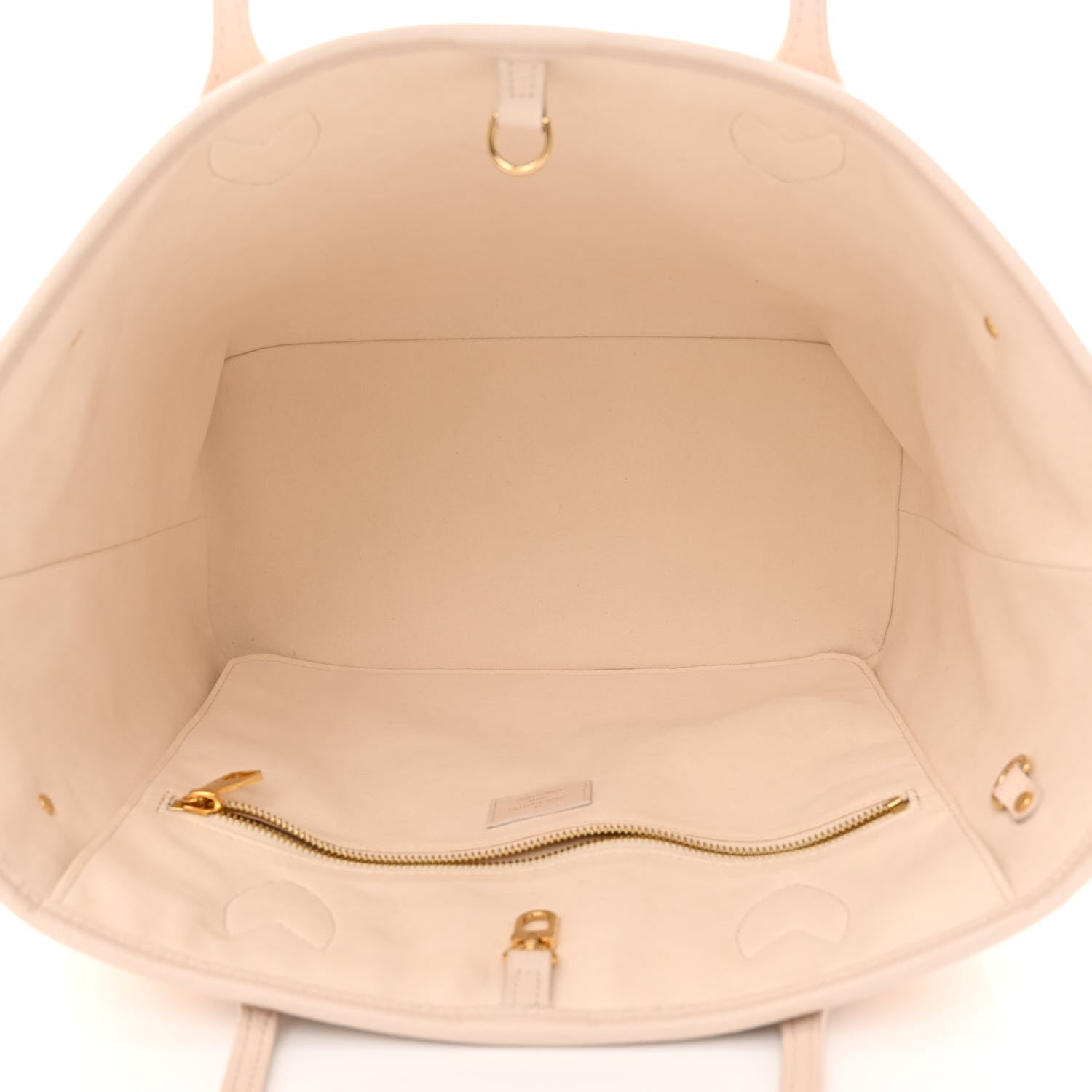 Louis Vuitton Empreinte Monogram Giant Neverfull MM Degrade Neutral 6 of 11