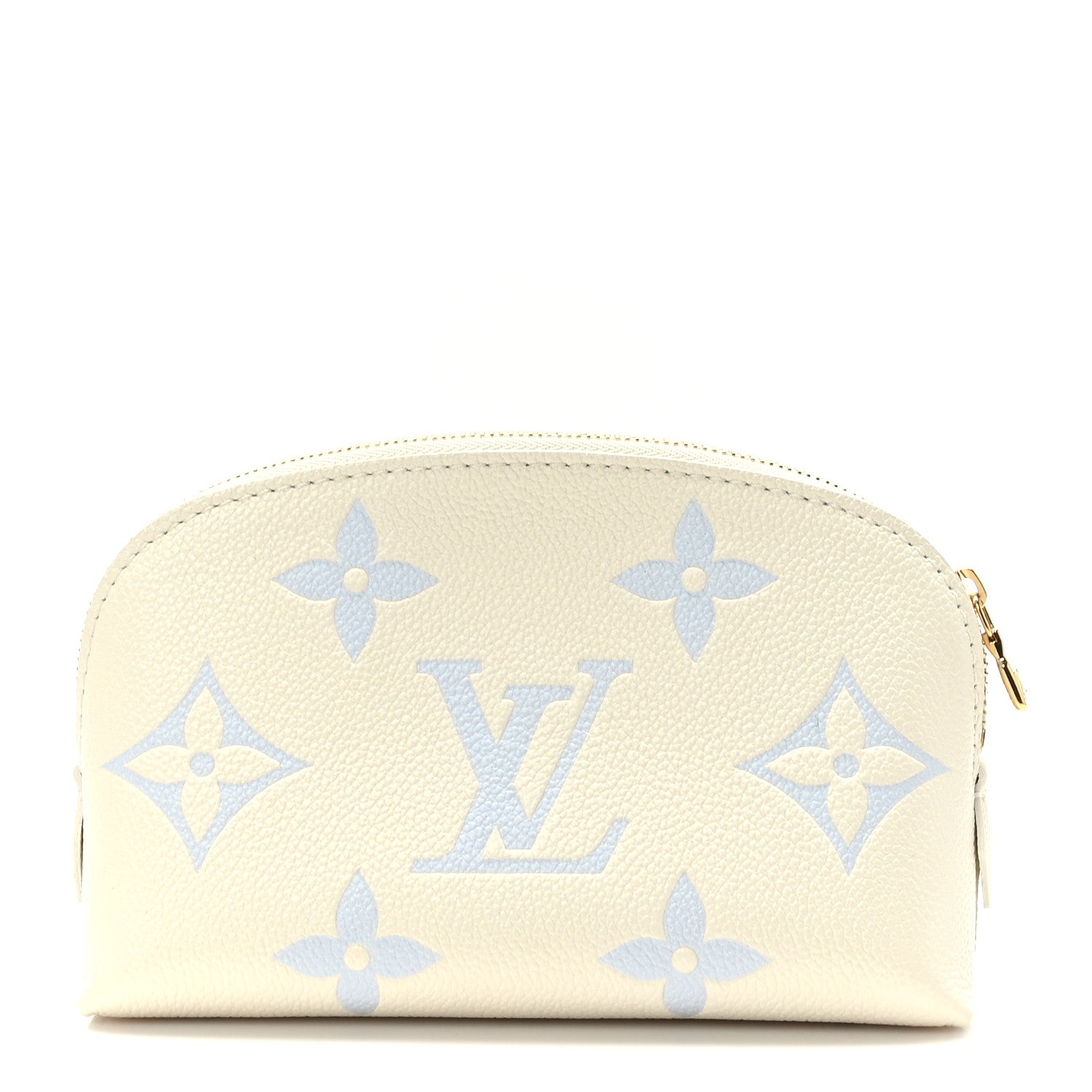 Louis Vuitton Empreinte Monogram Giant Cosmetic Pouch Latte Candy Blue 1 of 8