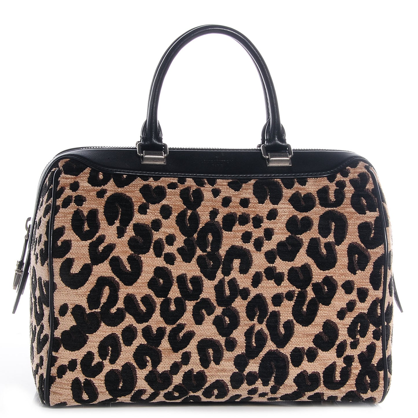 Jacquard Velvet Leopard Print Stephen Sprouse Speedy
