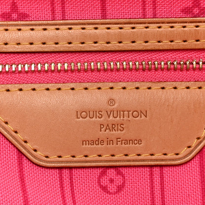 Louis Vuitton Monogram Roses Neverfull MM 6 of 10