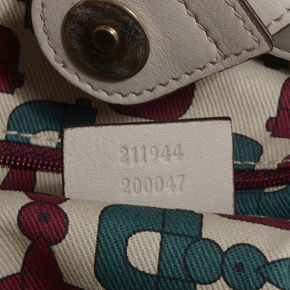 Gucci Guccissima Medium Sukey Tote Mystic White 7 of 7
