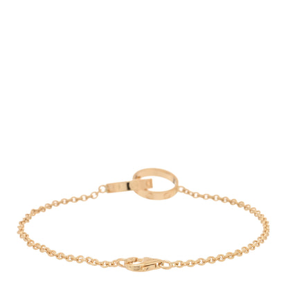 Cartier 18K Yellow Gold Interlocking LOVE Bracelet 2 of 4