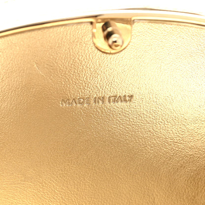 Judith Leiber Crystal Rainbow Minaudiere Clutch Gold Multicolor 7 of 10