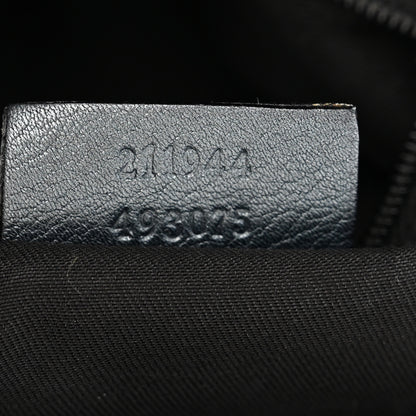 Gucci Monogram Medium Sukey Tote Metallic Blue 6 of 8