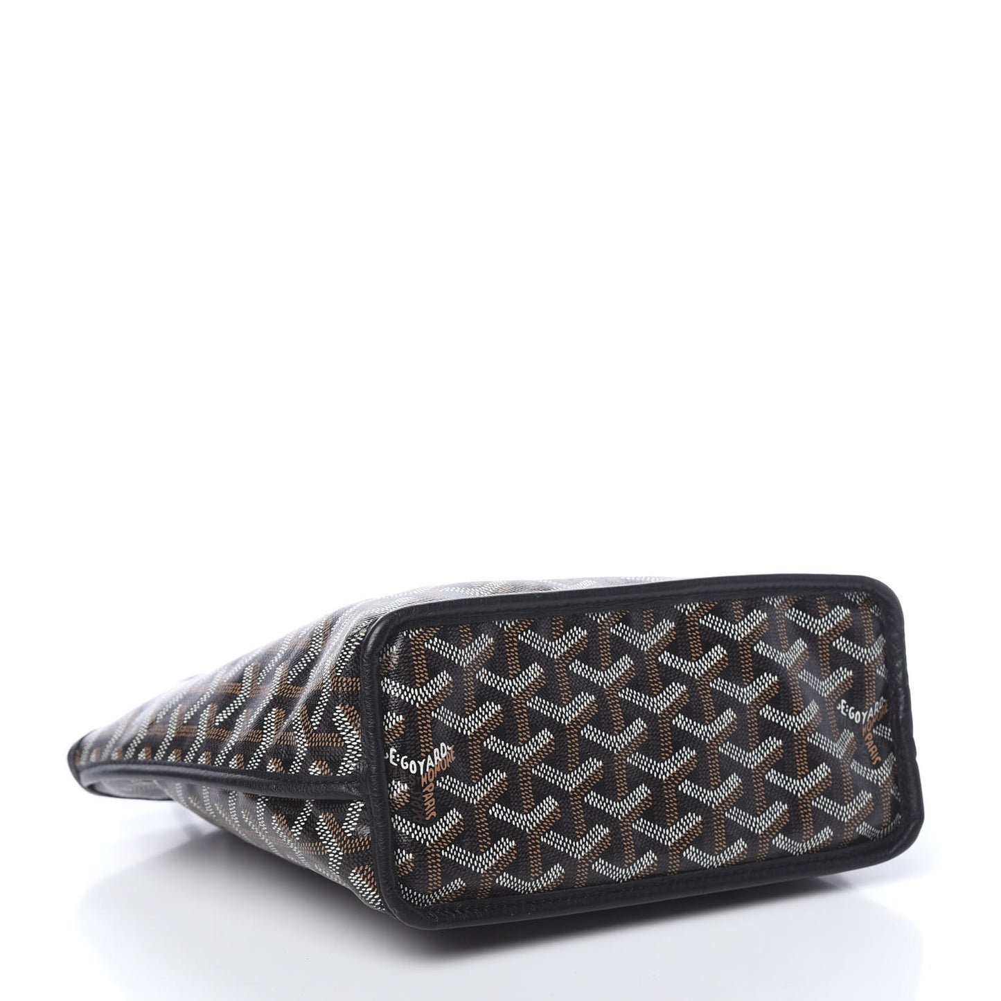Goyardine Reversible Mini Anjou Black