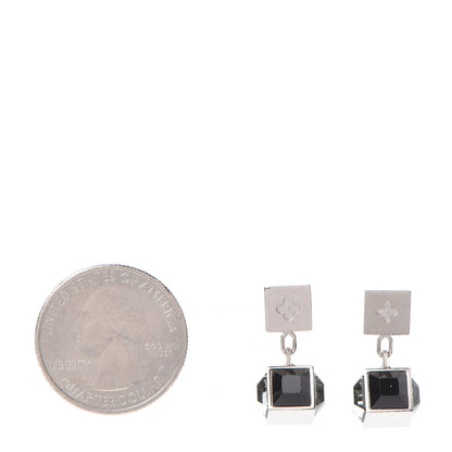 Louis Vuitton Swarovski Gamble Earring Silver 2 of 4