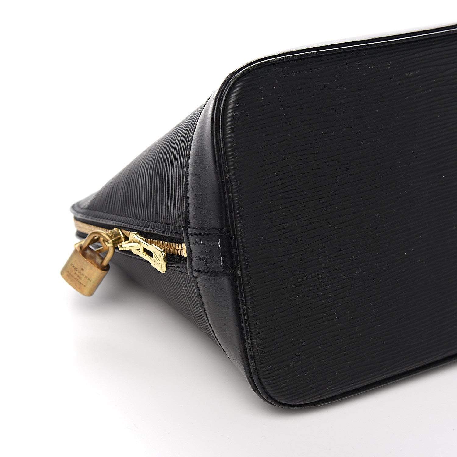 Louis Vuitton Epi Alma PM Black 8 of 12
