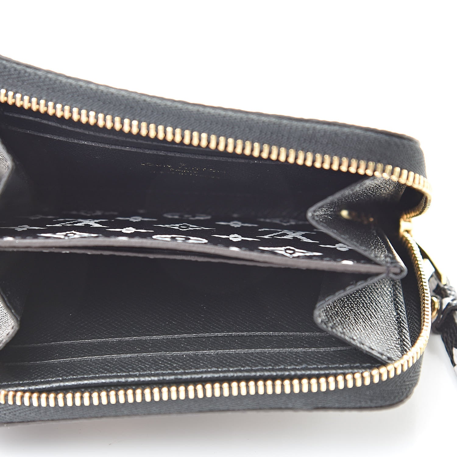 Louis Vuitton Monogram Giant Jungle Zippy Coin Purse Black 5 of 8