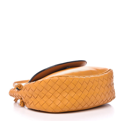 Bottega Veneta Nappa Intrecciato Small Nodini Flap Crossbody Marigold 4 of 10