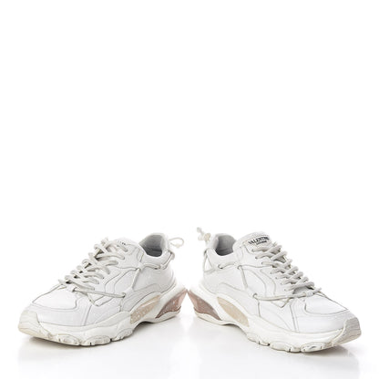 Valentino Garavani Calfskin Sprayed Mens Bounce Sneakers 40 Multicolor 6 of 10