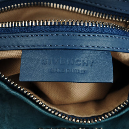 Givenchy Tumbled Sheepskin Mini Pandora Mineral Blue 6 of 7