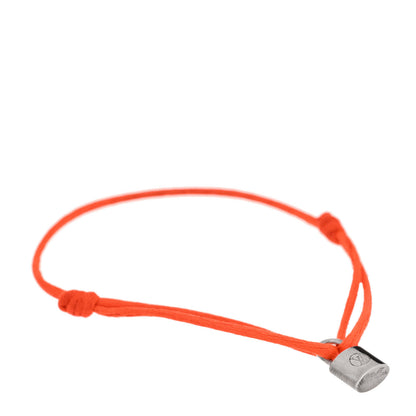 Louis Vuitton X UNICEF Sterling Silver Lockit Bracelet Orange 1 of 5