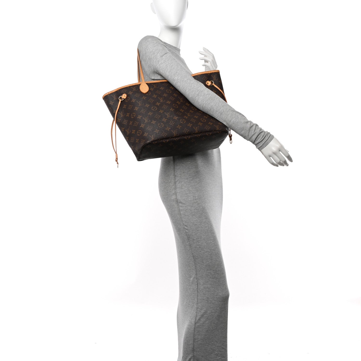 Louis Vuitton Monogram Neverfull MM 2 of 9