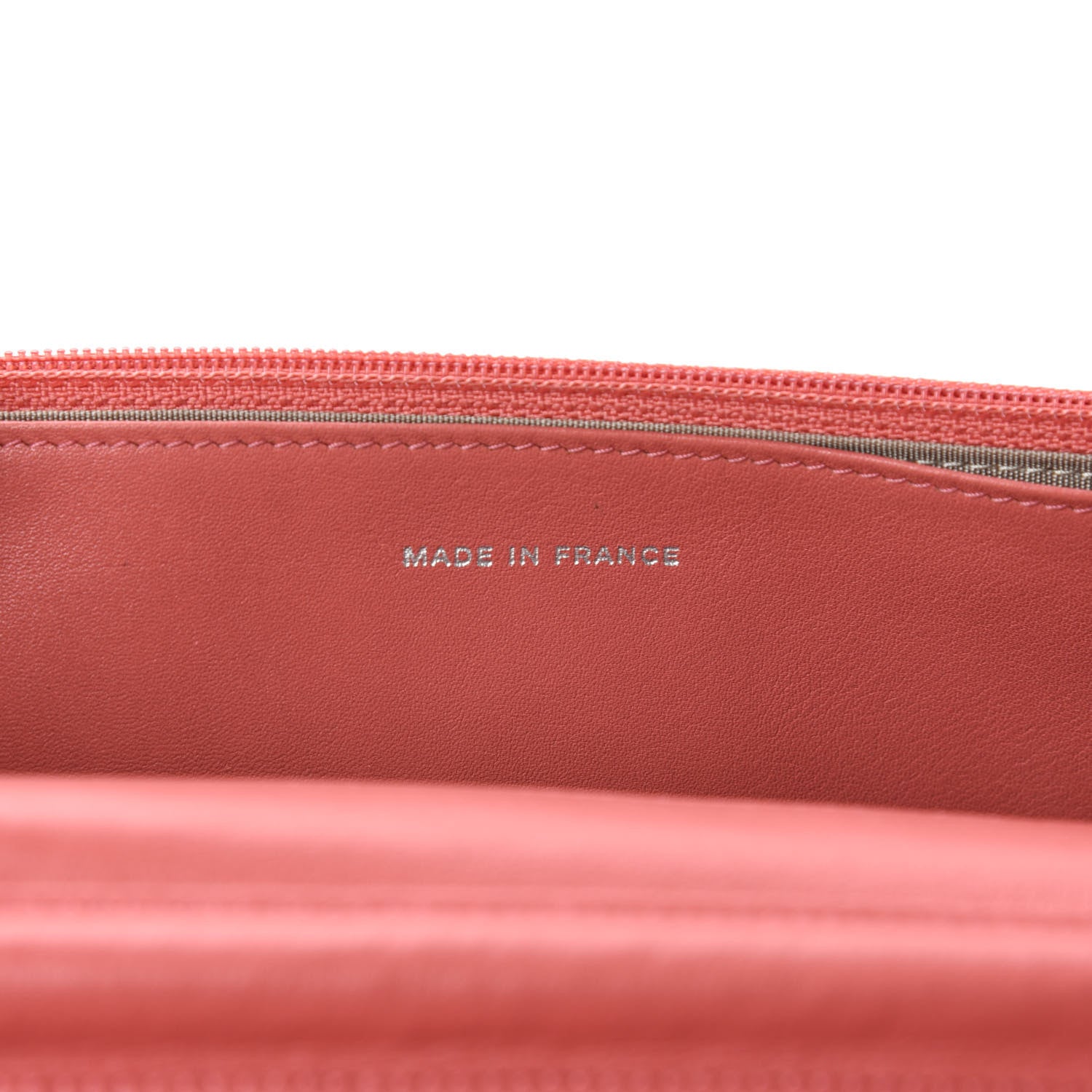 Chanel Patent Quilted Brilliant Wallet On Chain WOC Orange 9 of 11